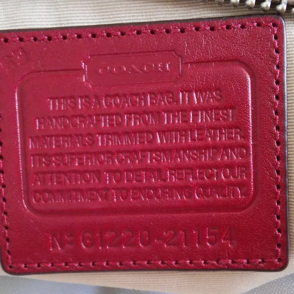 Coach Legacy Signature Molly Satchel - Picture 7 of 9